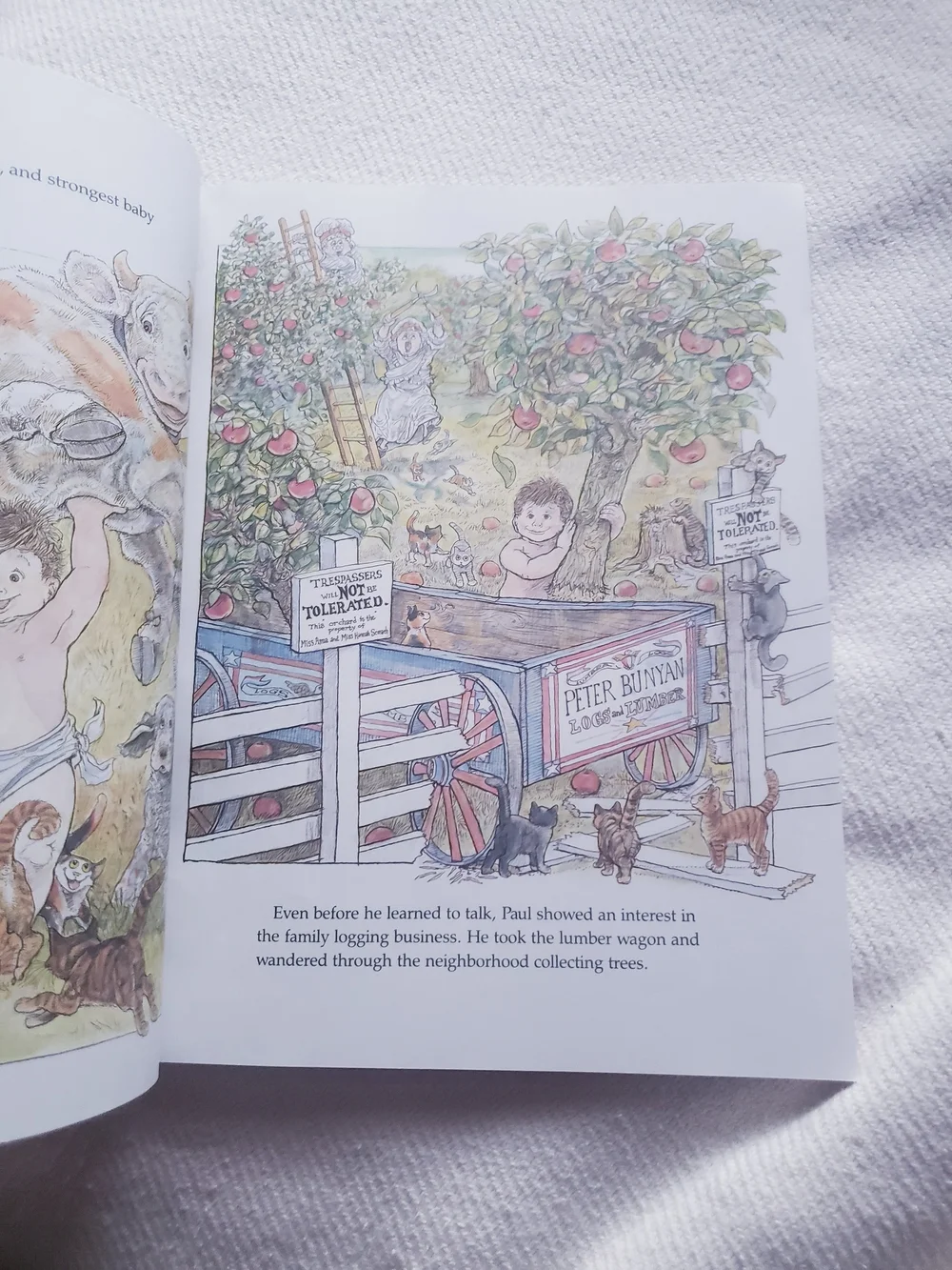Scholastic Paul Bunyan Storybook